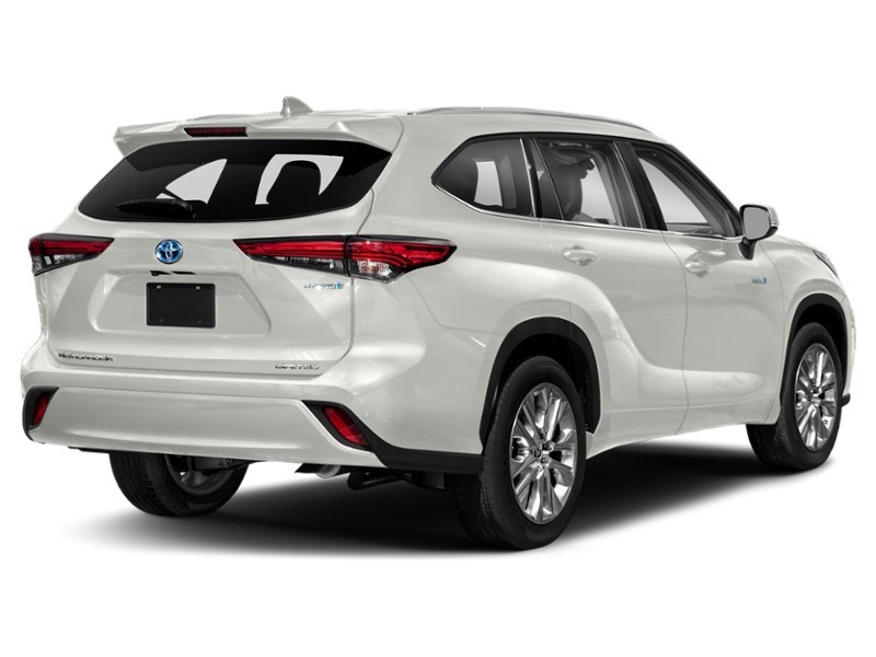 2021 Toyota Highlander Hybrid Hybrid Limited AWD Blizzard Pearl  Shot 6