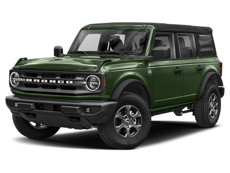 2023 Ford Bronco Big Bend 4 Door 4x4 Eruption Green Metallic  Shot 4