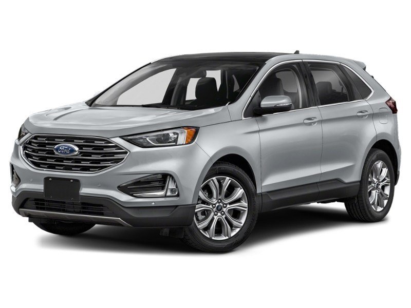 2022 Ford Edge Titanium AWD Iconic Silver Metallic  Shot 1