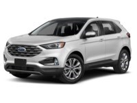 2022 Ford Edge Titanium AWD Star White Metallic Tri-Coat  Shot 7