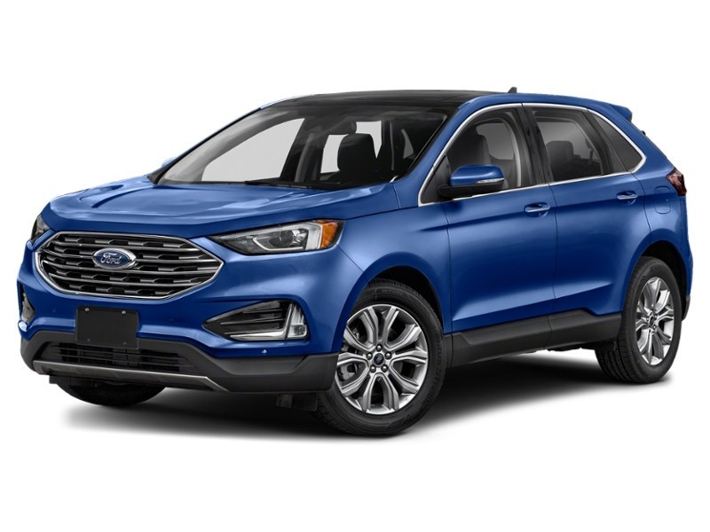 2022 Ford Edge Titanium AWD Atlas Blue Metallic  Shot 16