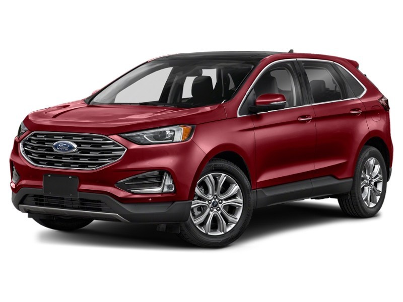 2022 Ford Edge Titanium AWD Rapid Red Metallic Tinted Clearcoat  Shot 28