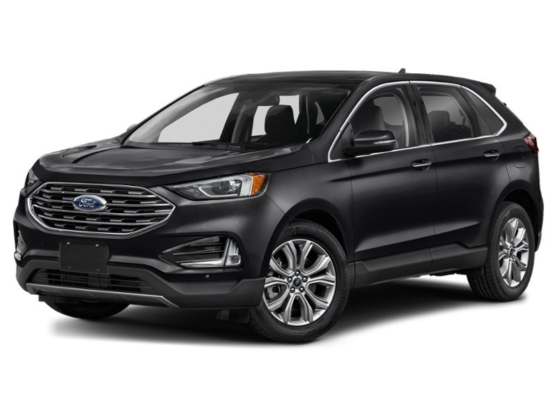 2021 Ford Edge Titanium | AWD | 2.0L | ROOF | HTD STR WHL | TOW Agate Black  Shot 1