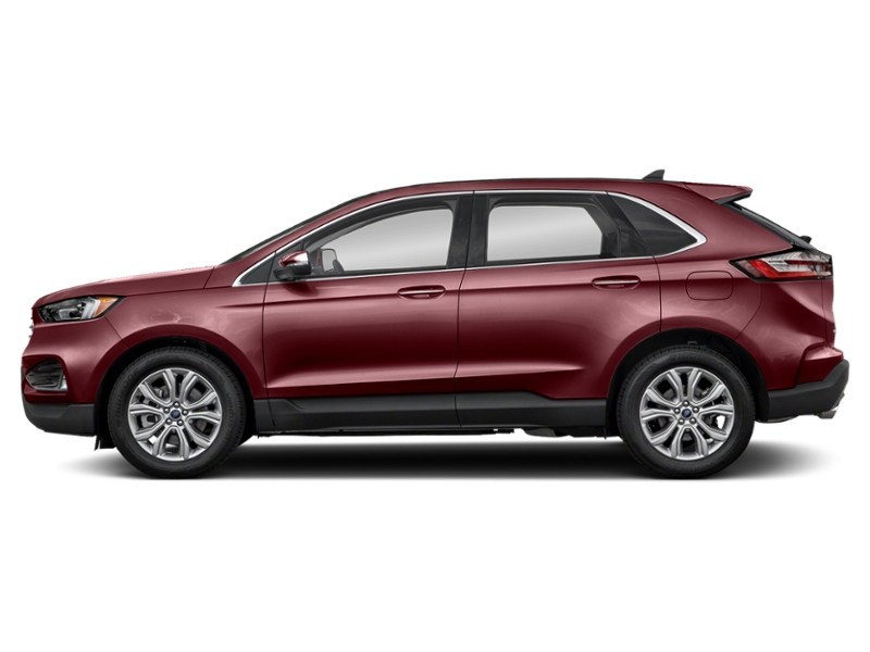 2022 Ford Edge Titanium AWD Burgundy Velvet Metallic Tinted Clearcoat  Shot 41