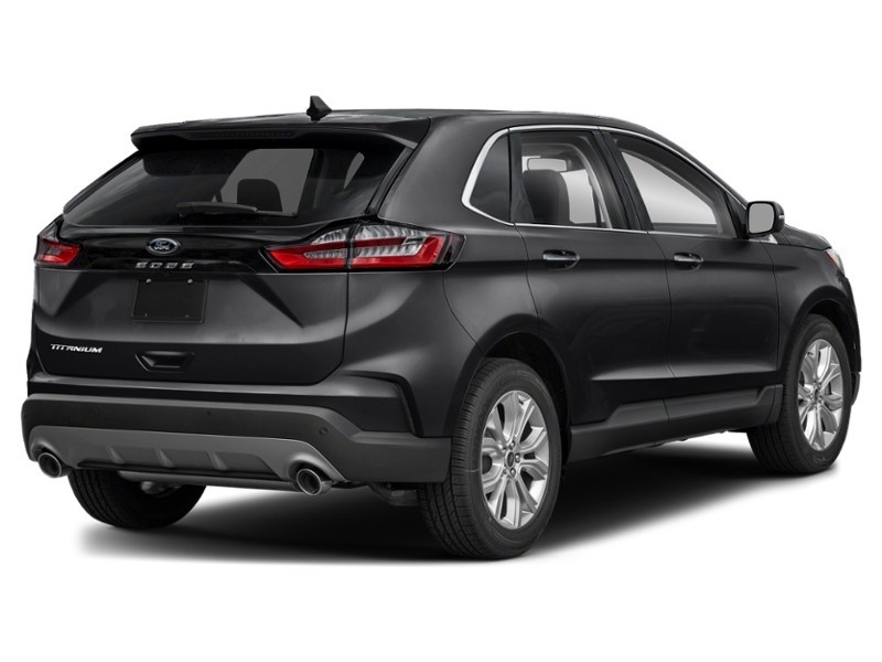 2022 Ford Edge Titanium AWD Agate Black Metallic  Shot 45