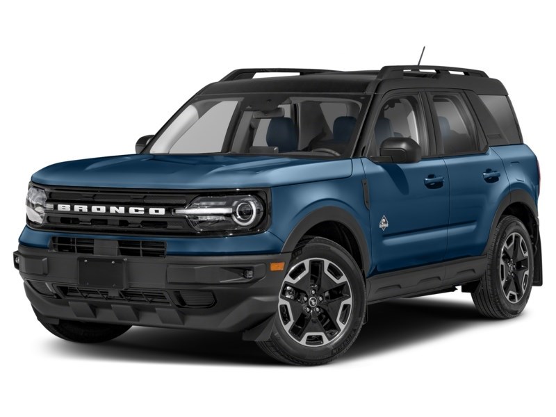 2023 Ford Bronco Sport Outer Banks 4x4 Alto Blue Metallic Tinted Clearcoat  Shot 41