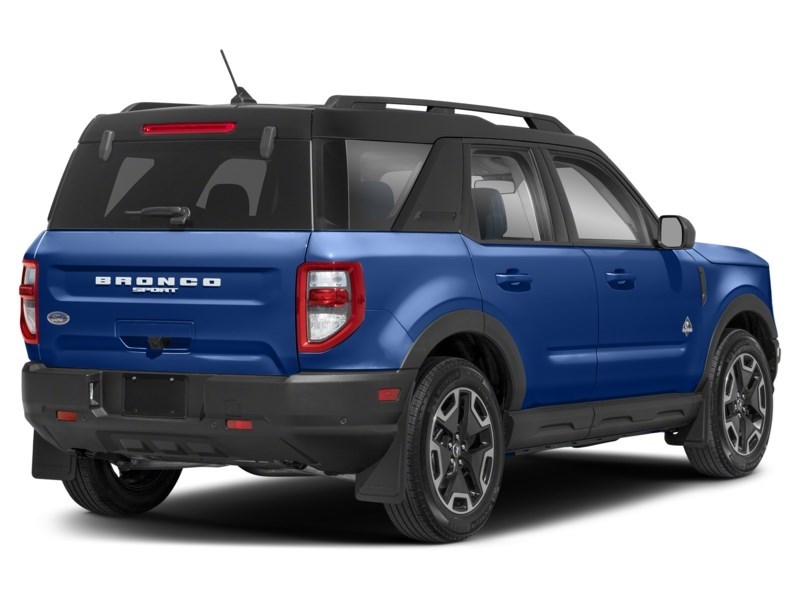 2023 Ford Bronco Sport Outer Banks 4x4 Atlas Blue Metallic  Shot 7