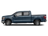 2022 Ford F-150 LARIAT 4WD SuperCrew 5.5' Box Antimatter Blue Metallic  Shot 23