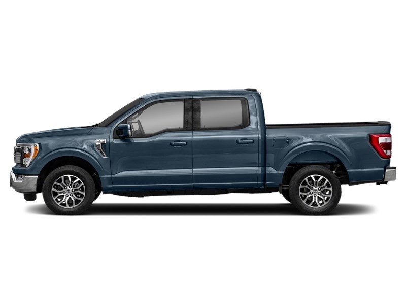 2022 Ford F-150 LARIAT 4WD SuperCrew 5.5' Box Antimatter Blue Metallic  Shot 25