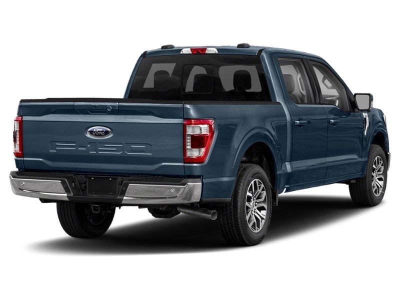 2022 Ford F-150 LARIAT 4WD SuperCrew 5.5' Box Antimatter Blue Metallic  Shot 22