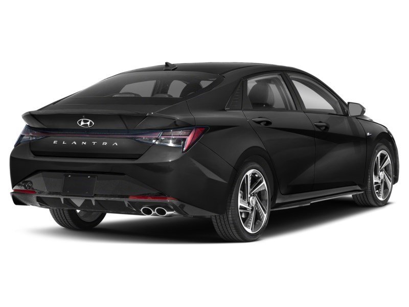 2021 Hyundai Elantra N Line DCT Space Black  Shot 10