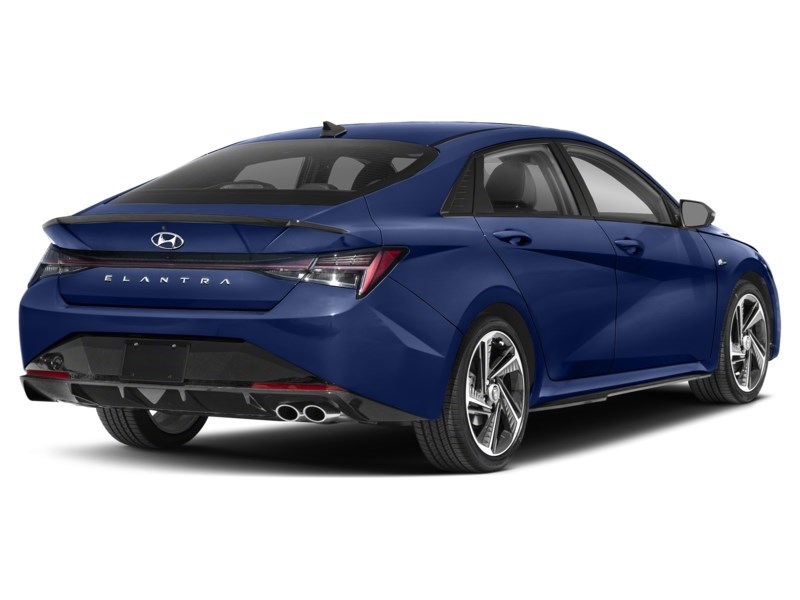 2021 Hyundai Elantra N Line DCT Intense Blue  Shot 22