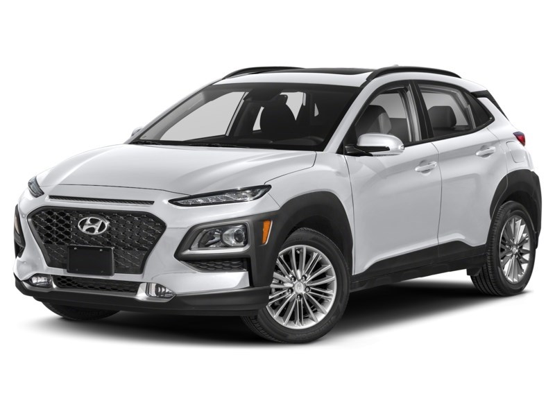 2021 Hyundai Kona 2.0L Preferred AWD Chalk White  Shot 13