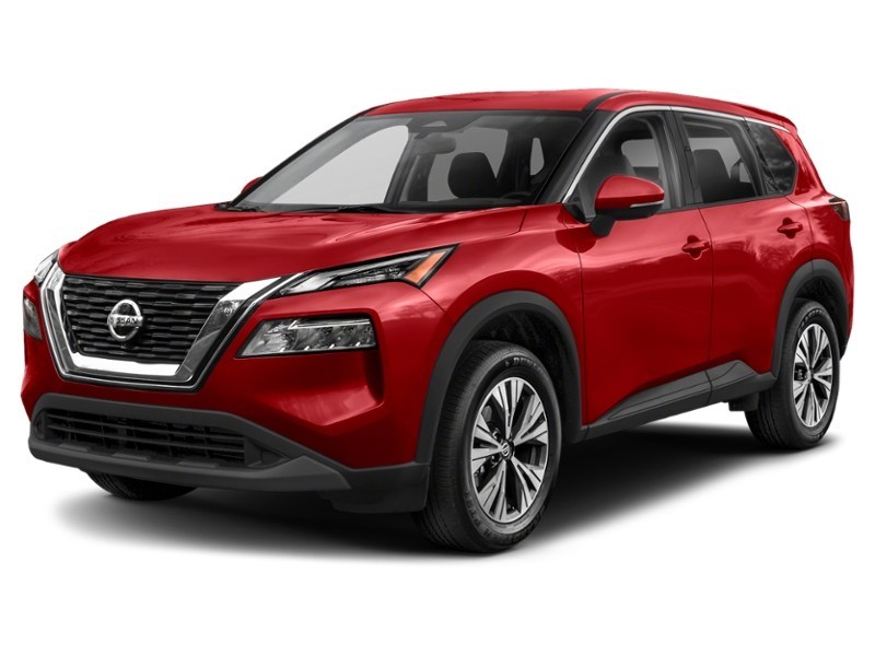 2023 Nissan Rogue AWD SV Moonroof Scarlet Ember Pearl Metallic  Shot 12