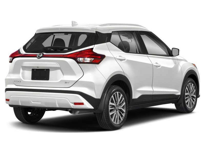2021 Nissan Kicks SV FWD Aspen White TriCoat  Shot 2