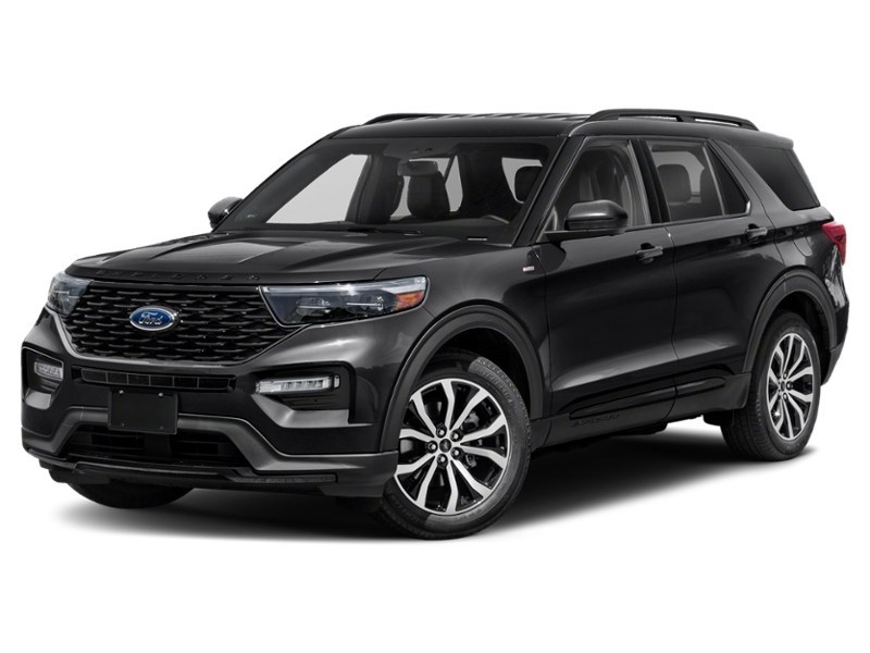 2022 Ford Explorer ST-Line 4WD Agate Black Metallic  Shot 4