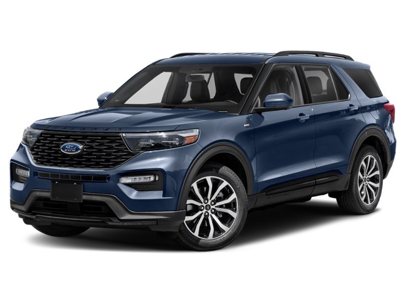 2022 Ford Explorer ST-Line 4WD Stone Blue Metallic  Shot 19