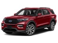2022 Ford Explorer ST-Line 4WD Rapid Red Metallic Tinted Clearcoat  Shot 25