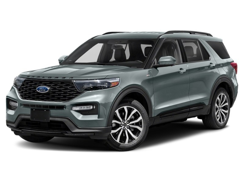 2022 Ford Explorer ST-Line 4WD Carbonized Grey Metallic  Shot 43