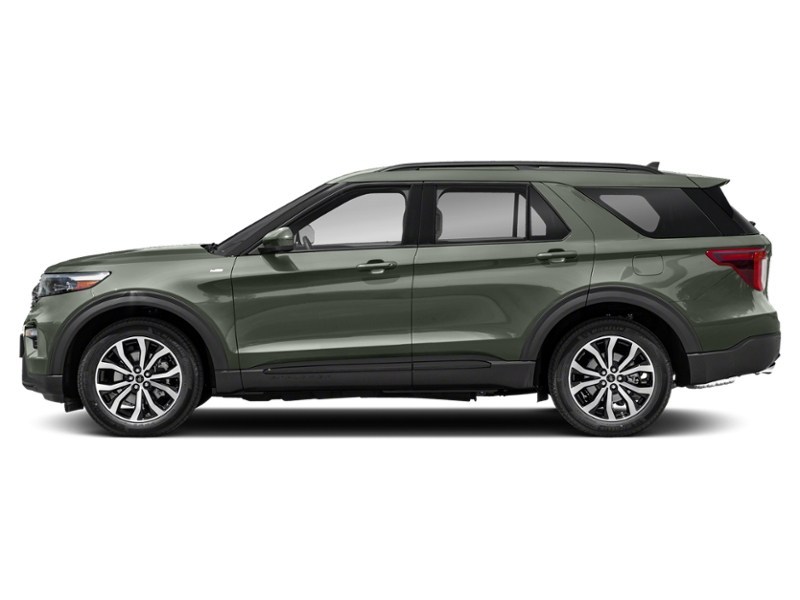 2022 Ford Explorer ST-Line 4WD Forged Green Metallic  Shot 39