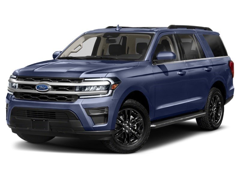2023 Ford Expedition XLT 4x4 Infinite Blue Metallic Tinted Clearcoat  Shot 4