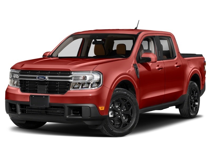 2024 Ford Maverick LARIAT Advanced AWD SuperCrew Hot Pepper Red Metallic Tinted Clearcoat  Shot 7