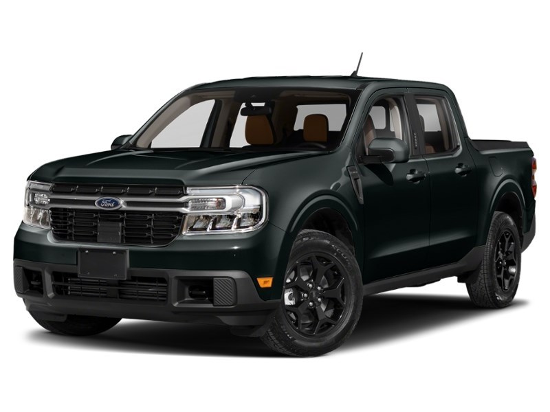 2024 Ford Maverick LARIAT AWD SuperCrew Shadow Black  Shot 4