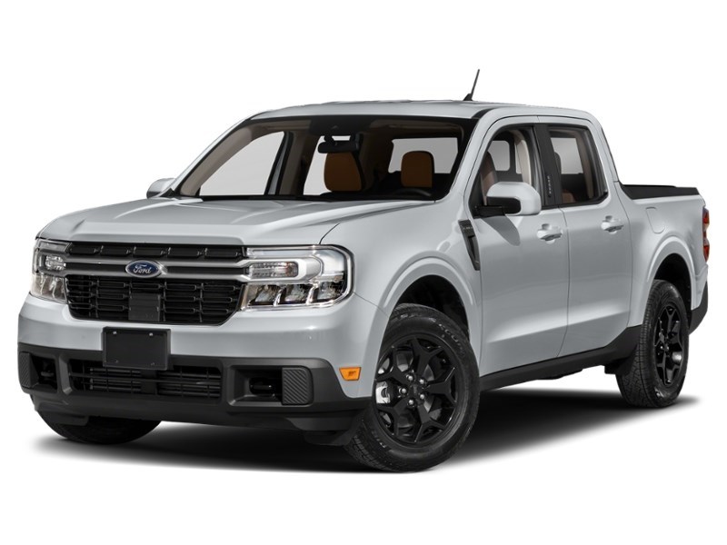 2024 Ford Maverick LARIAT Advanced AWD SuperCrew Iconic Silver Metallic  Shot 22