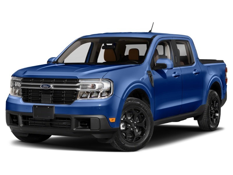 2024 Ford Maverick LARIAT Advanced AWD SuperCrew Atlas Blue Metallic  Shot 27