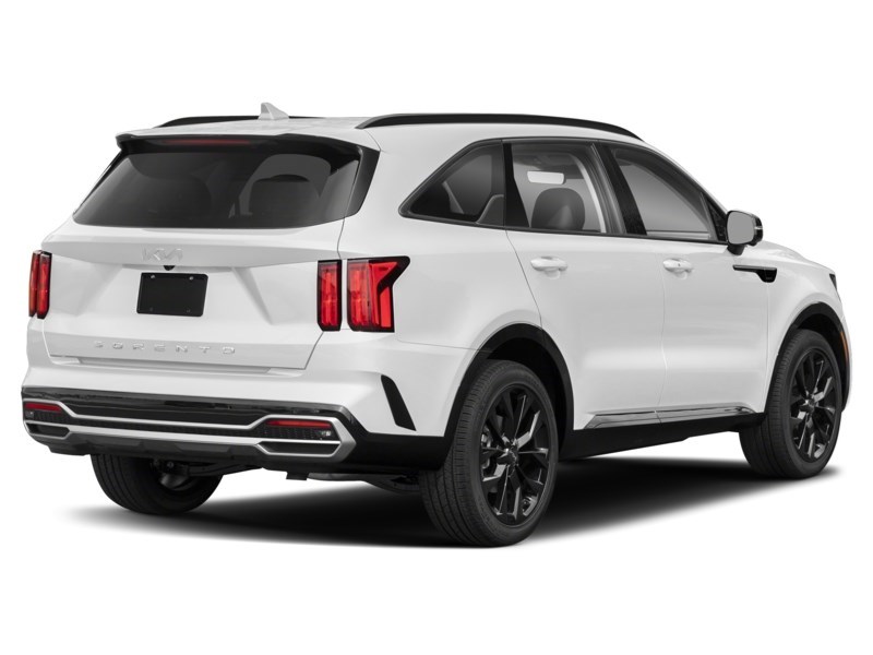 2022 Kia Sorento SX AWD w/Burgundy Leather Glacial White Pearl  Shot 2