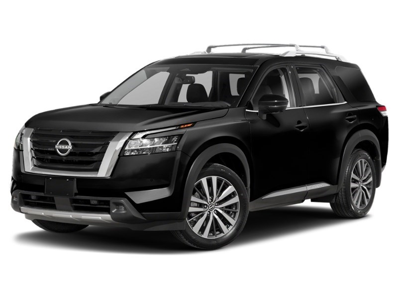 2022 Nissan Pathfinder Platinum 4WD Super Black  Shot 4