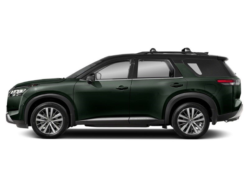 2022 Nissan Pathfinder Platinum 4WD Obsidian-Green Pearl/Super Black  Shot 9