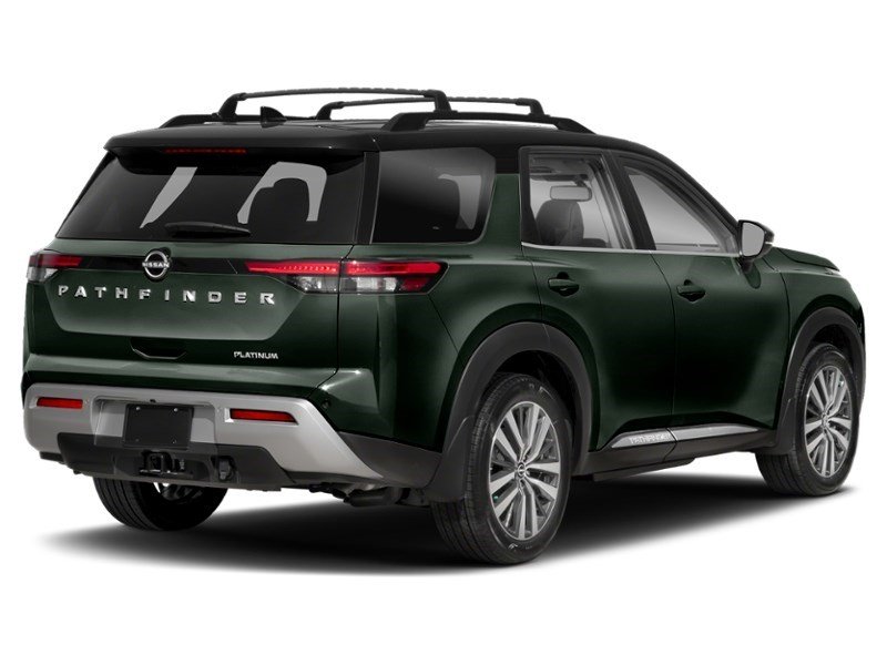 2022 Nissan Pathfinder Platinum 4WD Obsidian-Green Pearl/Super Black  Shot 8