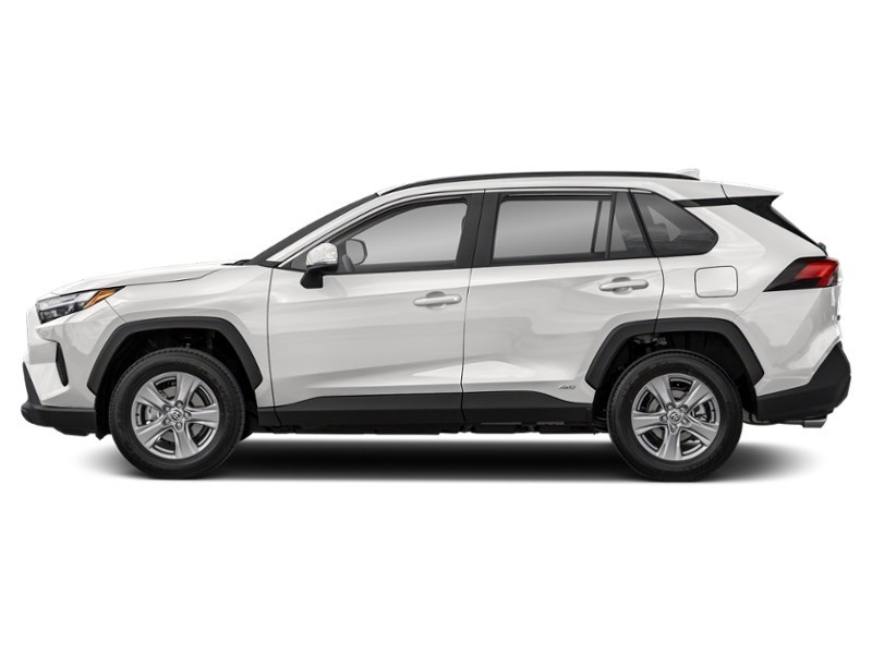 2022 Toyota RAV4 Hybrid Hybrid XLE AWD Super White  Shot 9