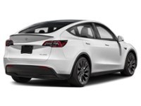 2023 Tesla Model Y Long Range AWD Pearl White Multi-Coat  Shot 2