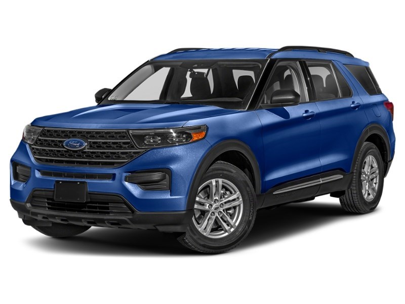 2023 Ford Explorer XLT 4WD Atlas Blue Metallic  Shot 7