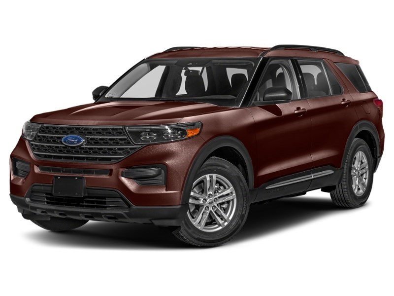 2023 Ford Explorer XLT 4WD Jewel Red Metallic Tinted Clearcoat  Shot 22