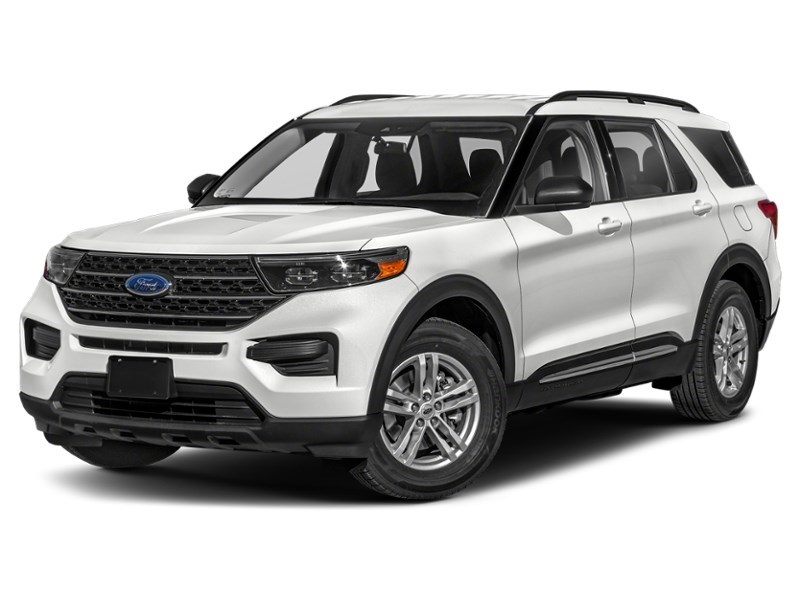 2023 Ford Explorer XLT 4WD Oxford White  Shot 50