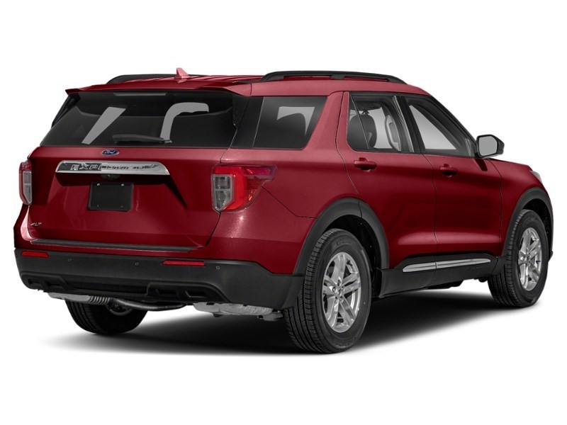 2023 Ford Explorer XLT 4WD Rapid Red Metallic Tinted Clearcoat  Shot 26