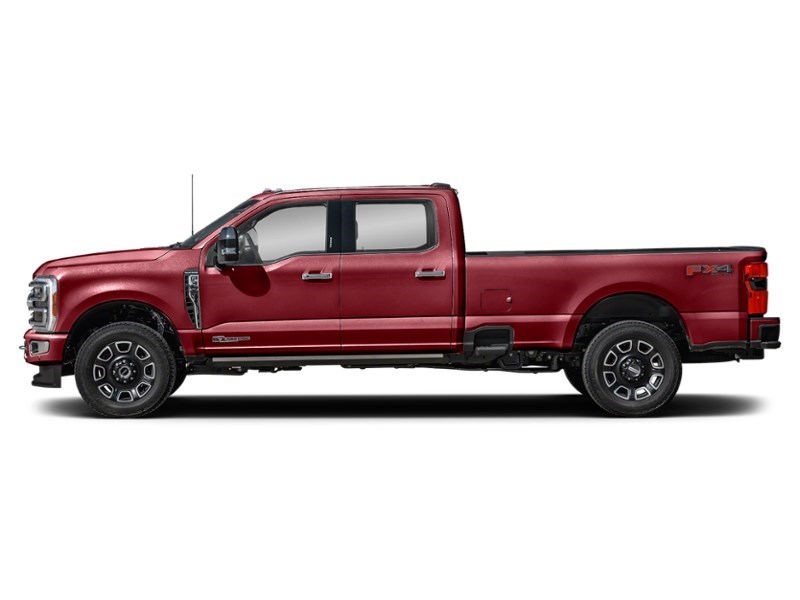 2024 Ford Super Duty F-350 DRW Platinum 4WD Crew Cab 8' Box Rapid Red Metallic Tinted Clearcoat  Shot 9