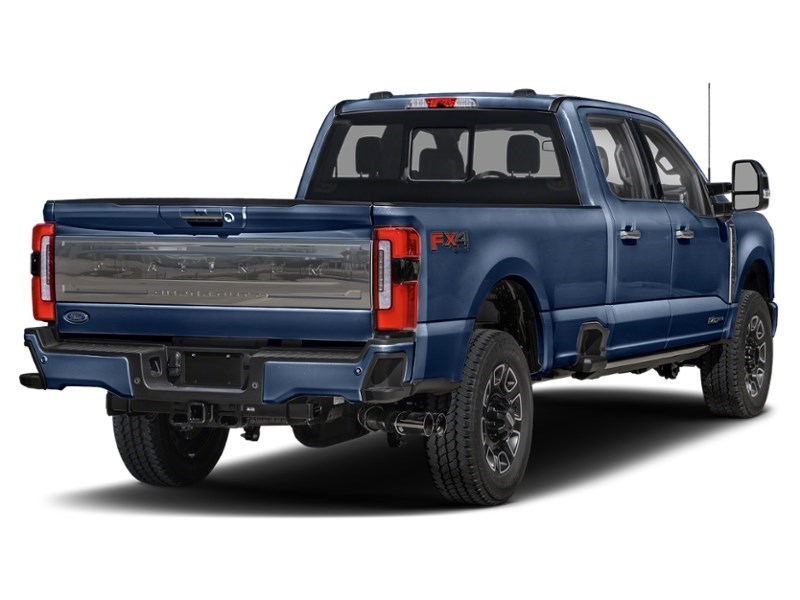2024 Ford Super Duty F-350 DRW Platinum 4WD Crew Cab 8' Box Antimatter Blue Metallic  Shot 18