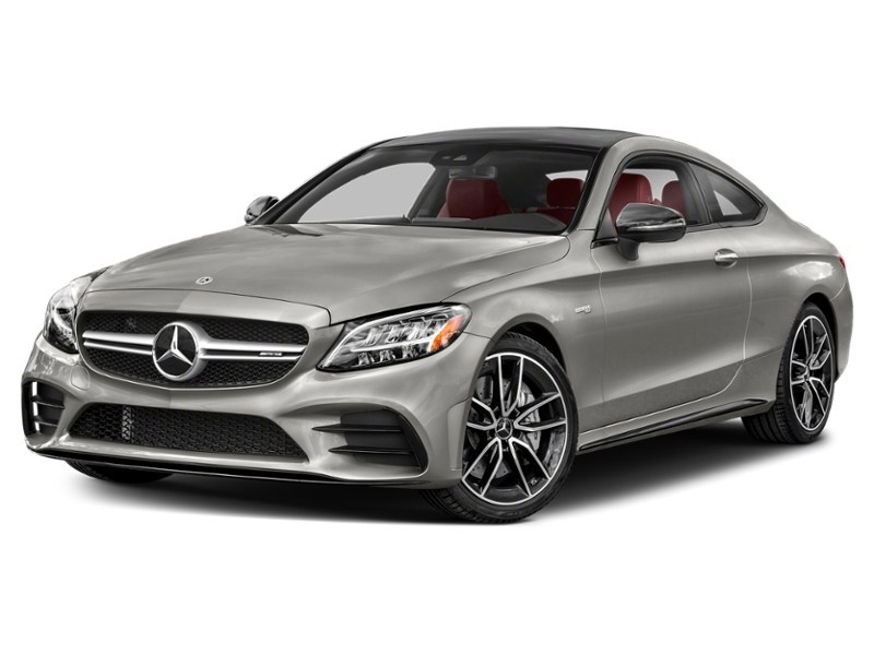 2023 Mercedes-Benz C-Class AMG C 43 4MATIC Coupe Mojave Silver Metallic  Shot 34
