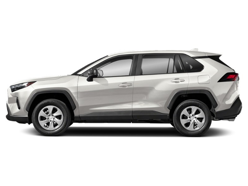 2025 Toyota RAV4 LE AWD White  Shot 5