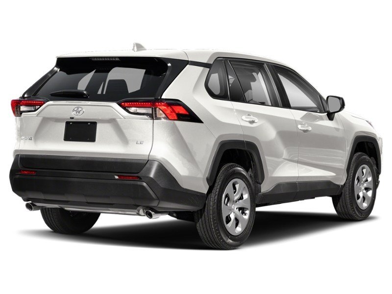 2024 Toyota RAV4 LE AWD White  Shot 2