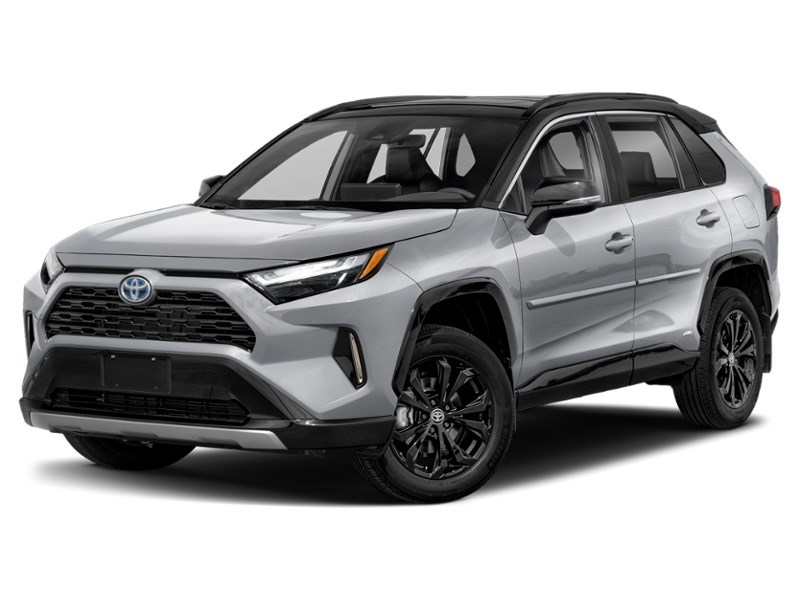 2023 Toyota RAV4 Hybrid Hybrid XSE AWD Silver Sky Metallic w/Black Roof  Shot 1