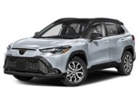 2024 Toyota Corolla Cross Hybrid Hybrid SE AWD Sonic Silver Metallic w/Black Roof  Shot 34