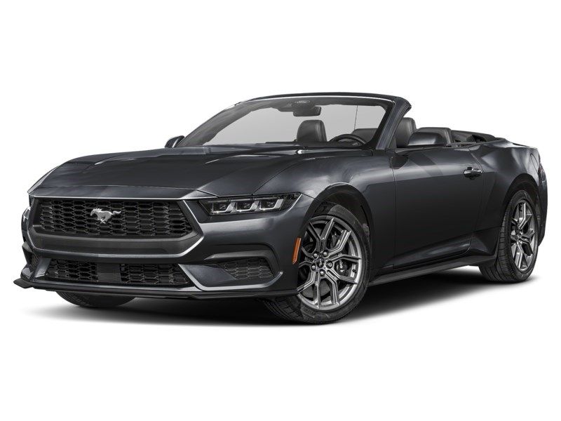 2026 Ford Mustang EcoBoost Convertible Shadow Black  Shot 16