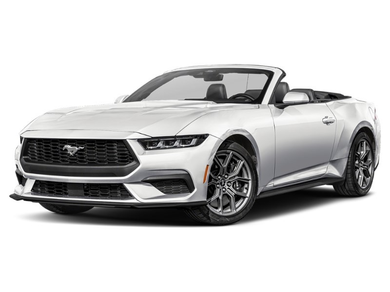 2026 Ford Mustang EcoBoost Premium Convertible Oxford White  Shot 4