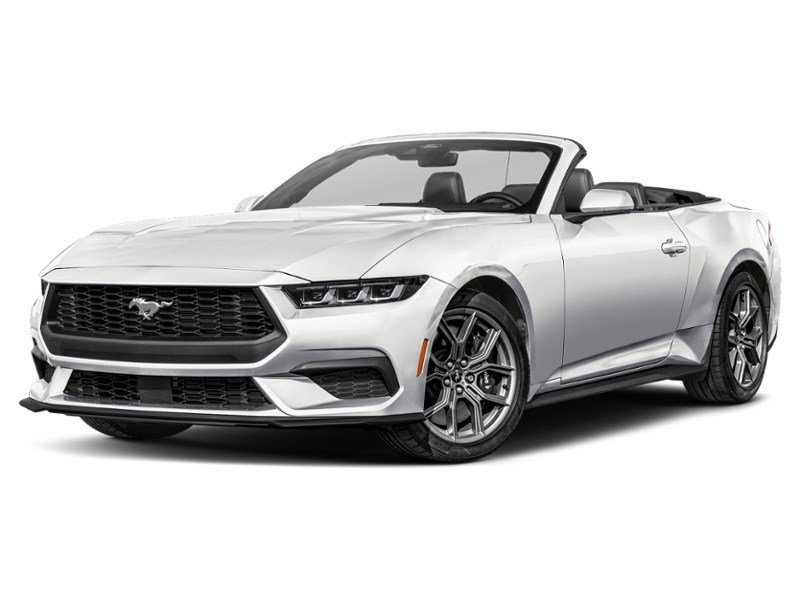 2026 Ford Mustang EcoBoost Convertible Oxford White  Shot 4