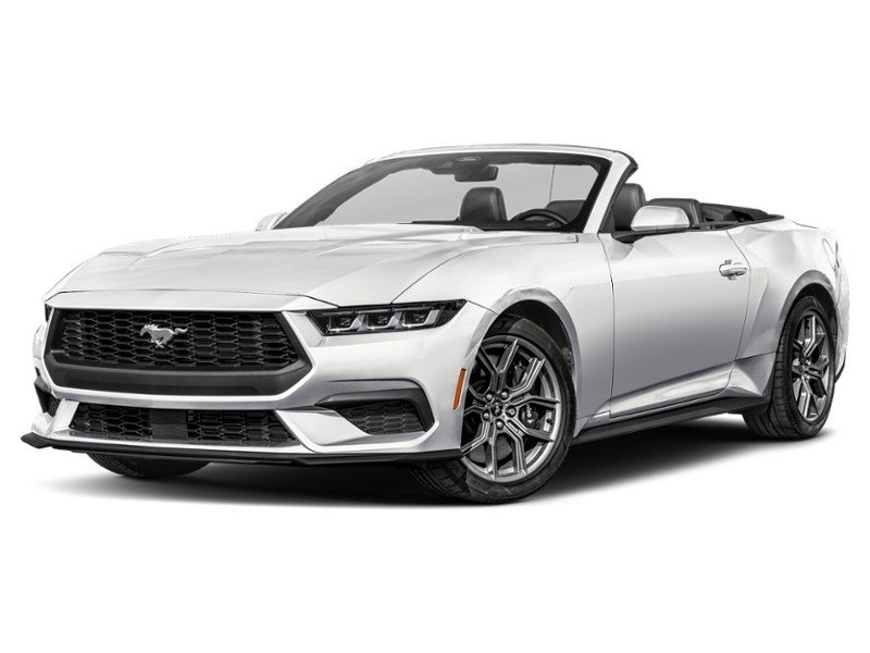 2026 Ford Mustang EcoBoost Convertible Oxford White  Shot 1